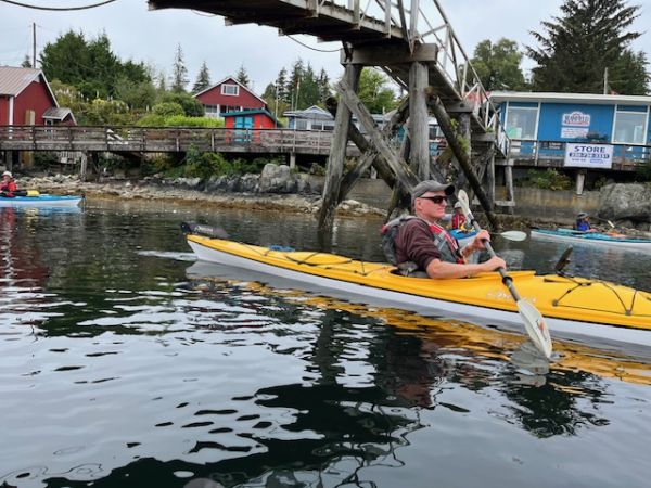 PGOSA paddleboard by the harbour