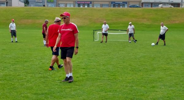 PGOSA Members playing soccer