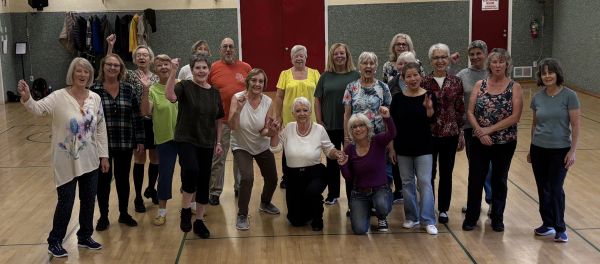 PGOSA Line Dancers group shot